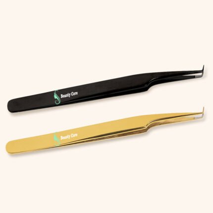 Eyelash Fiber Tip Tweezers
